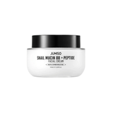 Jumiso Snail Mucin 88 + Peptide Facial Cream 100ml –  a nourishing cream with 88% snail mucin and peptides, enhances skin elasticity, repairs damaged skin, and boosts hydration for a youthful, glowing complexion.