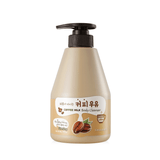 Kwailnara Coffee Milk Body Cleanser  a Korean skincare favourite for gentle cleansing and deep hydration with milk protein and coffee extract.