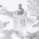 LIKECELL Ritual Brightening Ampoule hydrating brightening formula featuring Lily Exosome and glutathione