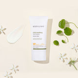 Lightweight vegan sunscreen with centella asiatica and hyaluronic acid