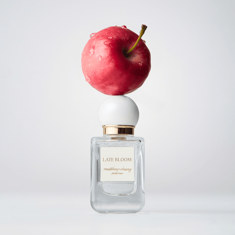 Matthew Chang Late Bloom Eau de Toilette 30ml light everyday fragrance with apple top note and musky floral base