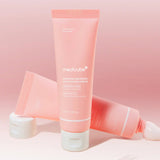 Close-up of Medicube Pink Hyaluronic Moisturizing Cream 50ml to brighten skin, reduce blemishes, and strengthen the skin barrier