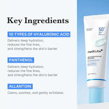 Medicube Pore Moisture Sun Serum SPF50+ PA++++ lightweight facial sunscreen for sensitive skin and daily UV protection