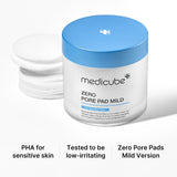 Daily mild exfoliating pads to minimise pores and hydrate skin – Medicube UK