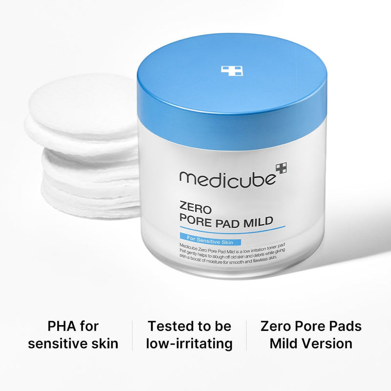 Daily mild exfoliating pads to minimise pores and hydrate skin – Medicube UK