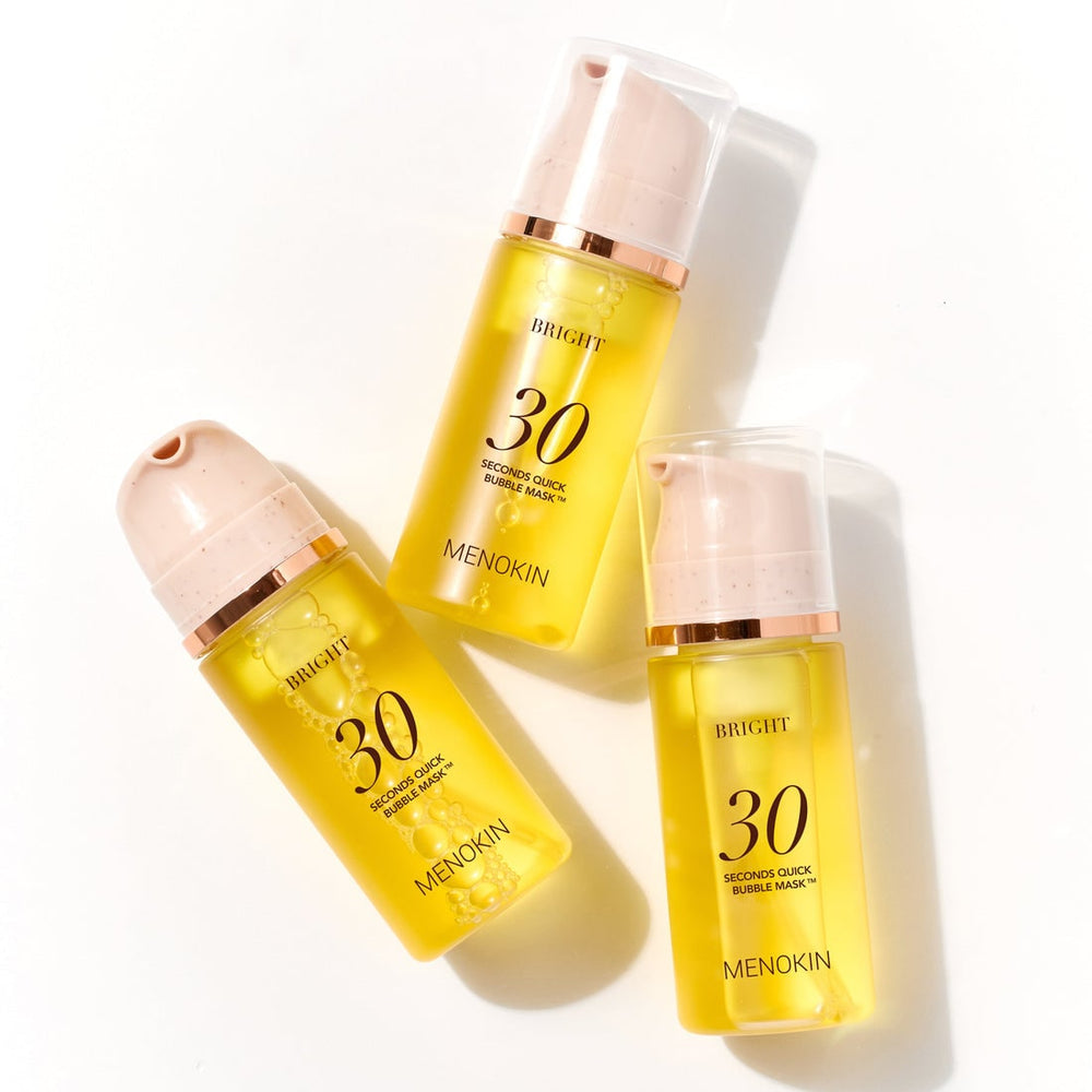 Menokin 30 Seconds Quick Bubble Mask Bright Glutathione 95ml