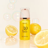 Menokin Bubble Mask Bright niacinamide and glutathione bubble mask for radiant, luminous skin