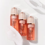 Menokin 30 Seconds Quick Bubble Mask Lift 95ml hydrating bubble mask featuring hibiscus collagen and Madecassoside