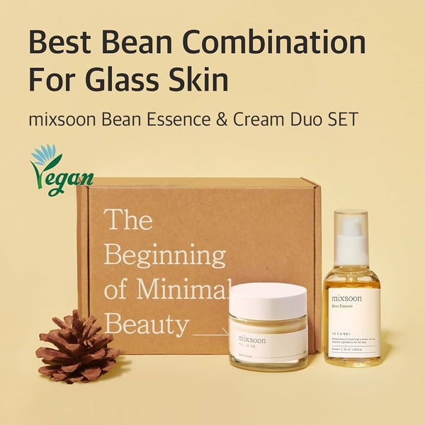 mixsoon bean essence & cream duo set