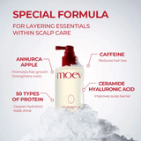 Moev Annurcatin Hair Tonic 150ml cooling hair tonic for scalp care, shine and frizz control