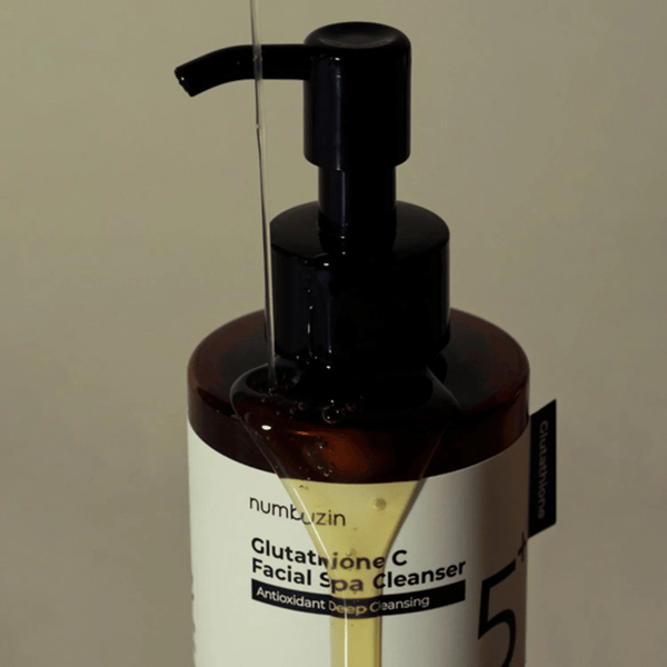 Numbuzin Vitamin Spa Cleanser – foaming facial wash with Glutathione for radiant, refreshed skin.