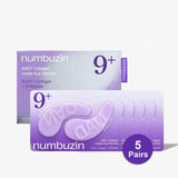 Numbuzin No.9 NAD+ Collagen Eye Patches with 300 Da collagen and peptides for fine lines and under-eye firming