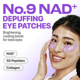 Numbuzin No.9 Under Eye Patches with fish collagen, NAD+ and 50 peptides for anti-ageing and hydration