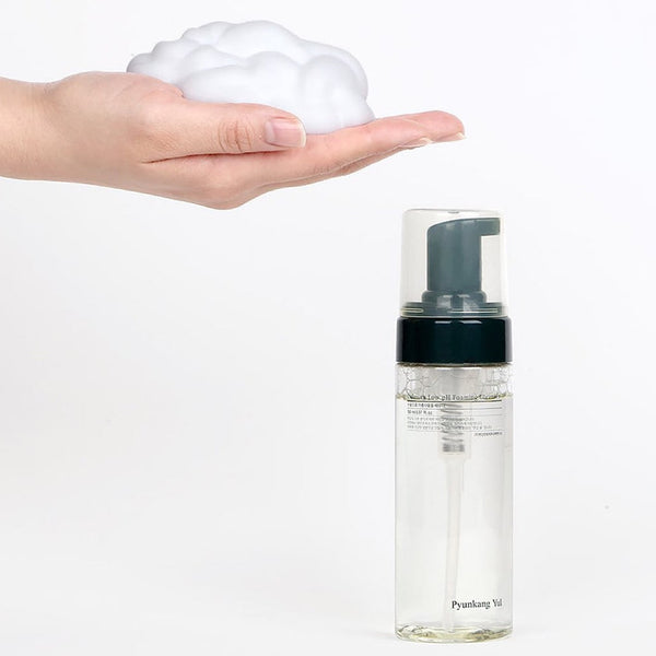 Pyunkang Yul Calming Low pH Foaming Cleanser - Soothing Korean Skincare Foam Cleanser for Oil Control, Hydration, and Skin Barrier Protection