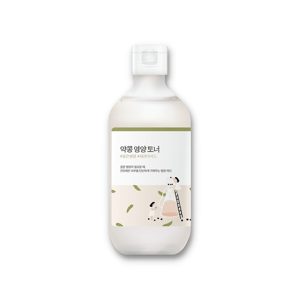 Round Lab Soybean Nourishing Toner 300ml – Korean toner with fermented soybean extract for deep hydration, anti-aging, and skin barrier support
