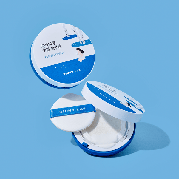 round lab birch juice moisturizing sun cushion review