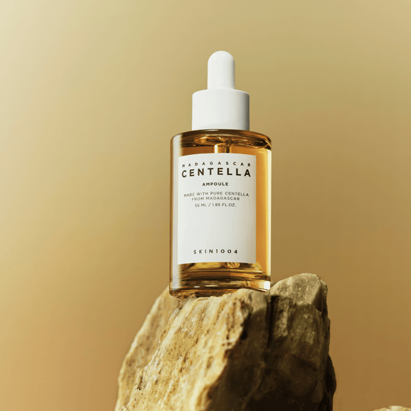 Korean skincare ampoule that calms redness, balances sebum, and repairs the skin barrier.