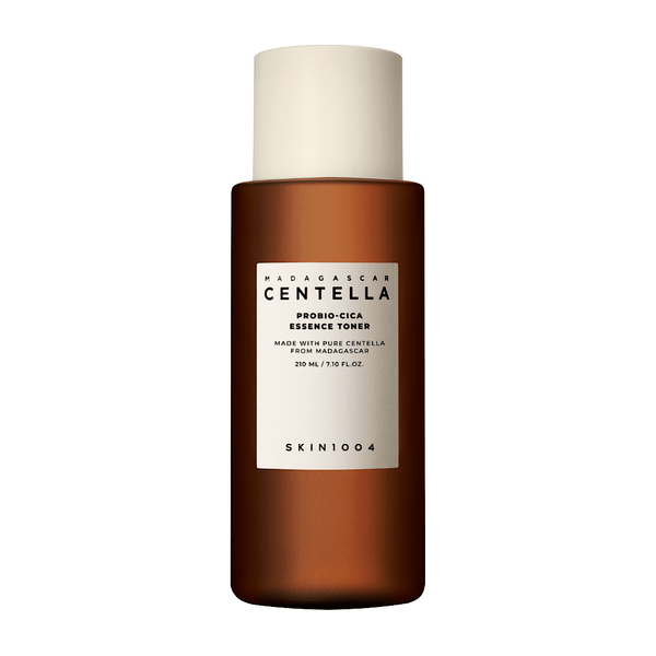 SKIN1004 Madagascar Centella Probio-Cica Essence Toner – hydrating Korean skincare toner with centella asiatica for soothing and strengthening sensitive skin.