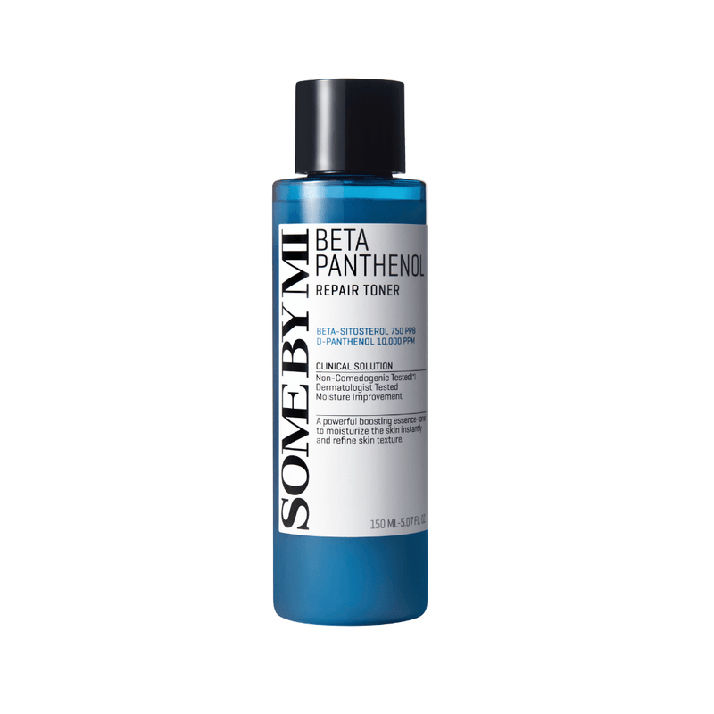 SOME BY MI Beta Panthenol Repair Toner 150ml – Soothing & Hydrating Facial Toner for Sensitive Skin | Strengthens skin barrier, balances moisture, and calms irritation with Beta-Panthenol™ complex. Ideal for dry, sensitive, or acne-prone skin.
