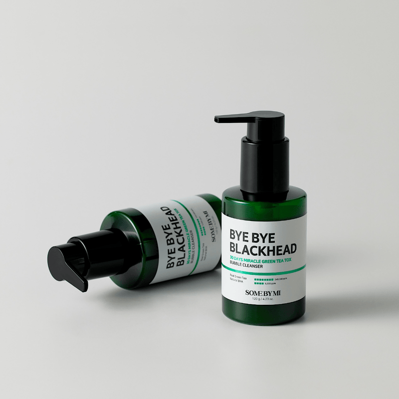 some by mi bye bye blackhead 30 days miracle green tea tox bubble cleanser