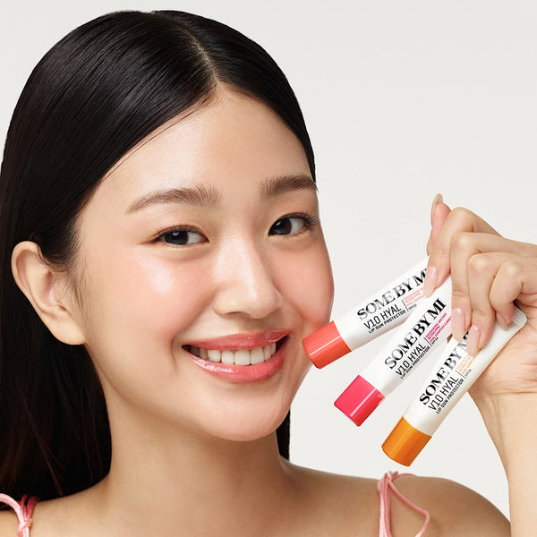 SOME BY MI V10 Hyal Lip Protector SPF15 (7ml) – Vitamin-Enriched Lip Balm for Soft, Smooth Lips with SPF15