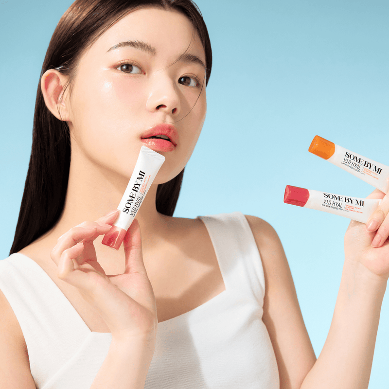 SOME BY MI V10 Hyal Lip Protector SPF15 Berry (7ml) – Vitamin-Enriched Lip Balm for Soft, Smooth Lips with a Natural Berry Glow