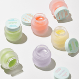 Tocobo lemon sugar lip scrub texture showing gentle exfoliating lip mask for dry, flaky lips.