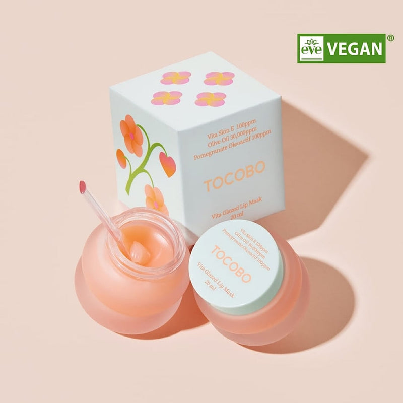 K-beauty makeup essential: Tocobo Vita Glazed Lip Mask for ultimate lip care and nourishment