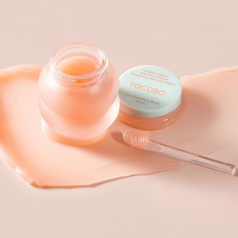 K-beauty Tocobo Vita Glazed Lip Mask – a must-have lip care product for glossy, moisturized lips
