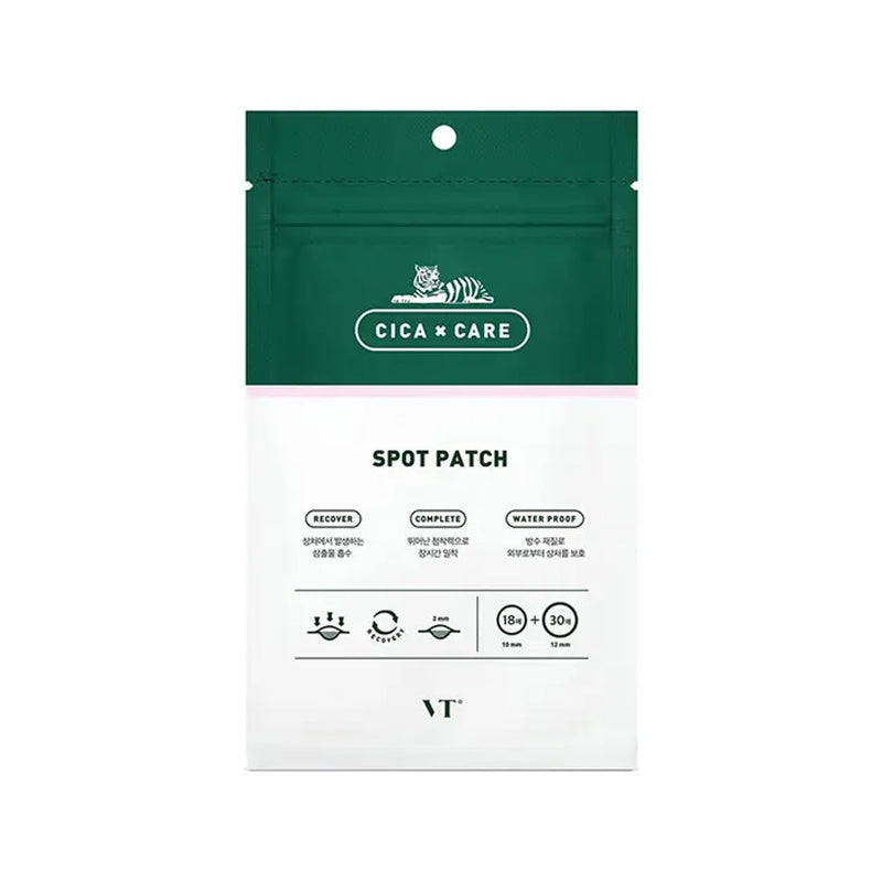 VT Cosmetics Cica Care Spot Patch 1 pack (48 patches) – Hydrocolloid Patches for Blemish Protection and Healing