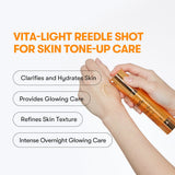 VT Vita-Light Reedle Shot 100 50ml jelly serum with 5% niacinamide and glutathione for dull skin