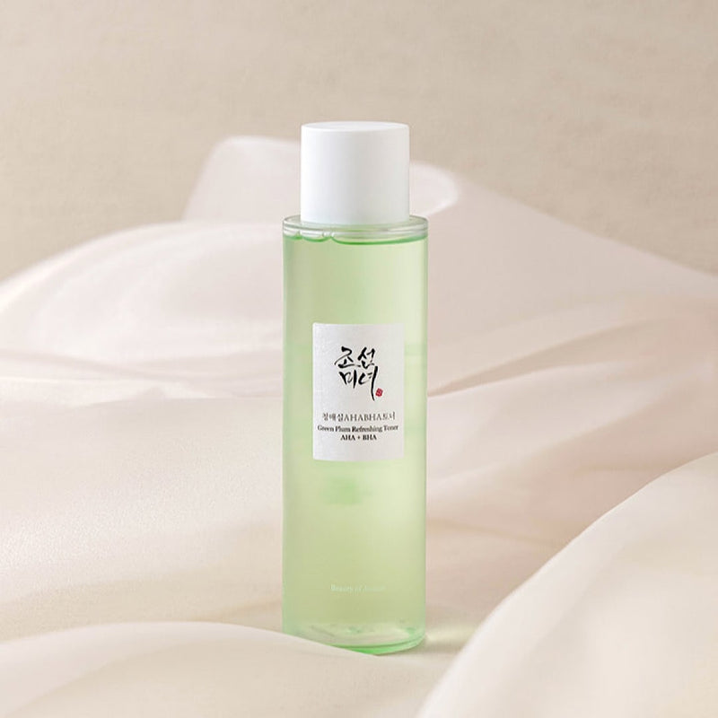 green plum refreshing toner aha bha